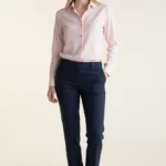 6658CAMICIA IN MAGLINA ELASTICA TESSUTO IN MISTO VISCOSA