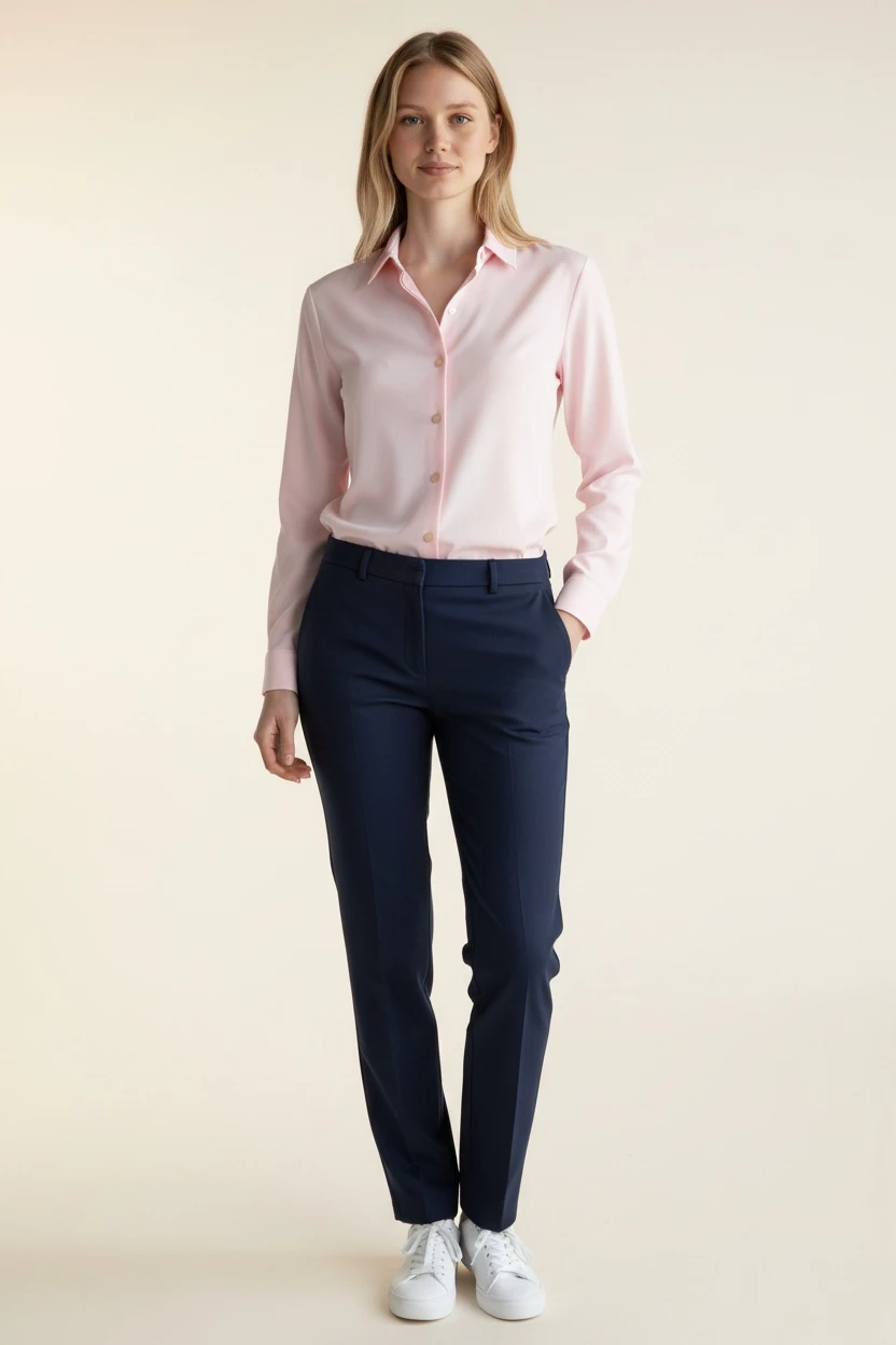 1 (1) 6658CAMICIA IN MAGLINA ELASTICA TESSUTO IN MISTO VISCOSA - immagine 1