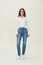 9253 CAMICIA IN MGLINA ELSTICIZZATA.VESTIBILITA SLIM - immagine 3