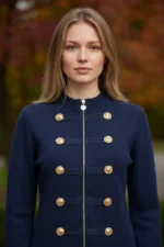 CARDIGAN STILE NAPOLEONE CON ZIP - immagine 4