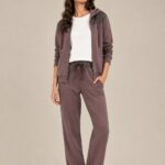 5152 TUTA DONNA ZIP CON CAPPUCCIO