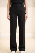 5202 PANTALONE DONNA ELEGANTE GAMBA LARGA.ABBINA AL GILET 8835