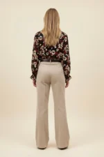 5215 PANTALONE DONNA A GAMBA LARGA TESSUTO MORBIDISSIMO VESTIBILITA' OTTIMA - immagine 4
