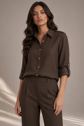 7112 CAMICIA DONNA JEANS - immagine 3