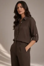 7112 CAMICIA DONNA JEANS - immagine 4