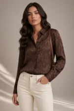 7199 CAMICIA DONNA CON RICAMI