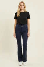 JEANS IN COTONE A TROMBETTA L82